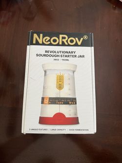 NeoRov Revolutionary Sourdough Starter Jar