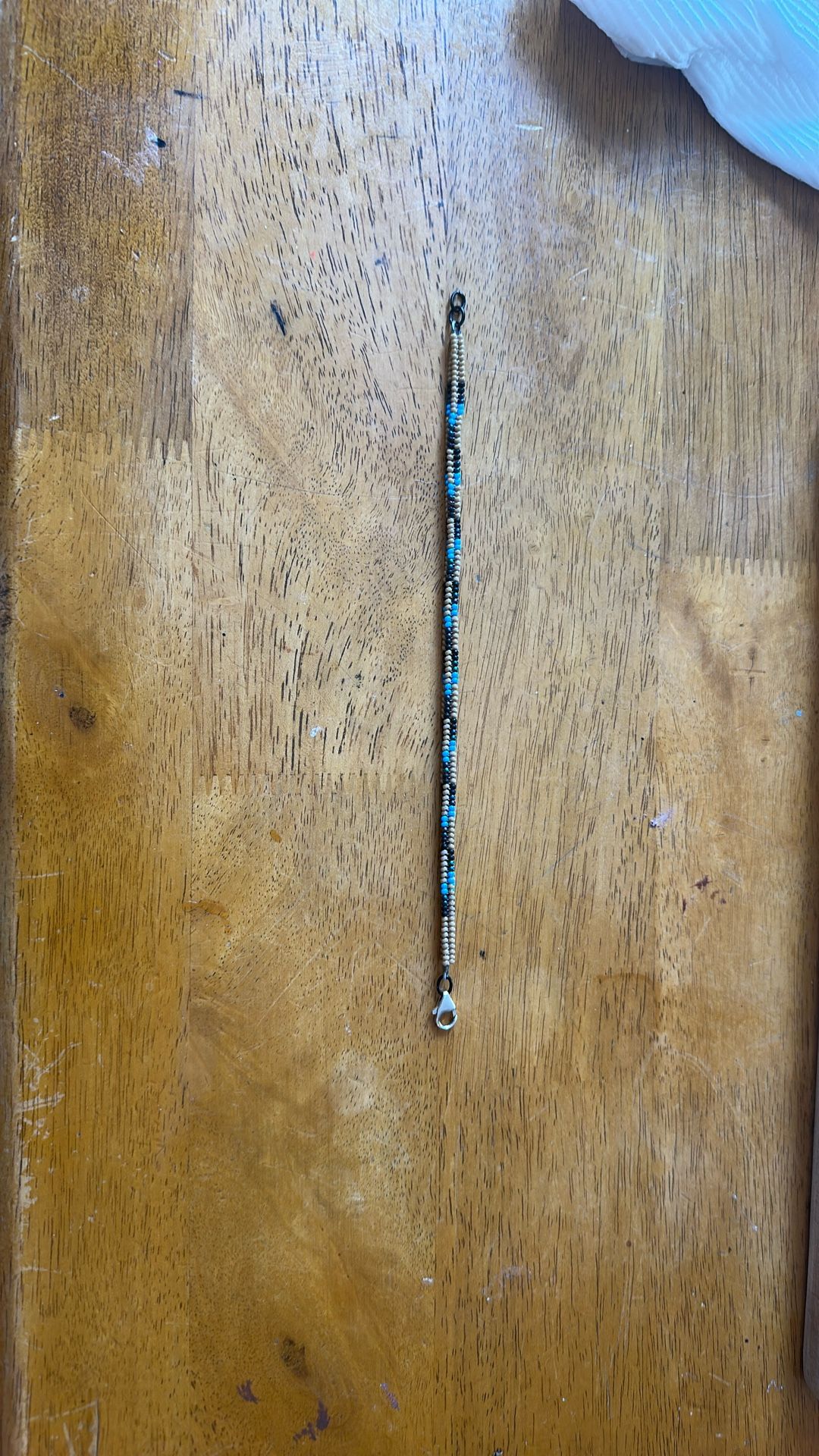 Harringbone Stitch Bracelet Size Is 8 To 8 1/2