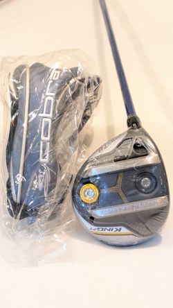 LH BRAND NEW  COBRA F. MAX #7 WOOD ADJUSTABLE 22.5* to 25* S. FLEX SUPERCHARGER  PRO LAUNCH GRAPHITE SHAFT W/ NEW GOLF PRIDE GRIP Including a New Cobr