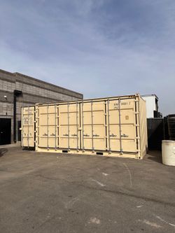 20ft Side-Opening 4-Door Shipping Container – Downey