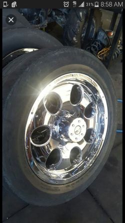 20 inch 8 lug wheels