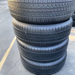 SET OF FOUR TIRES 245\65\17 TOYO
