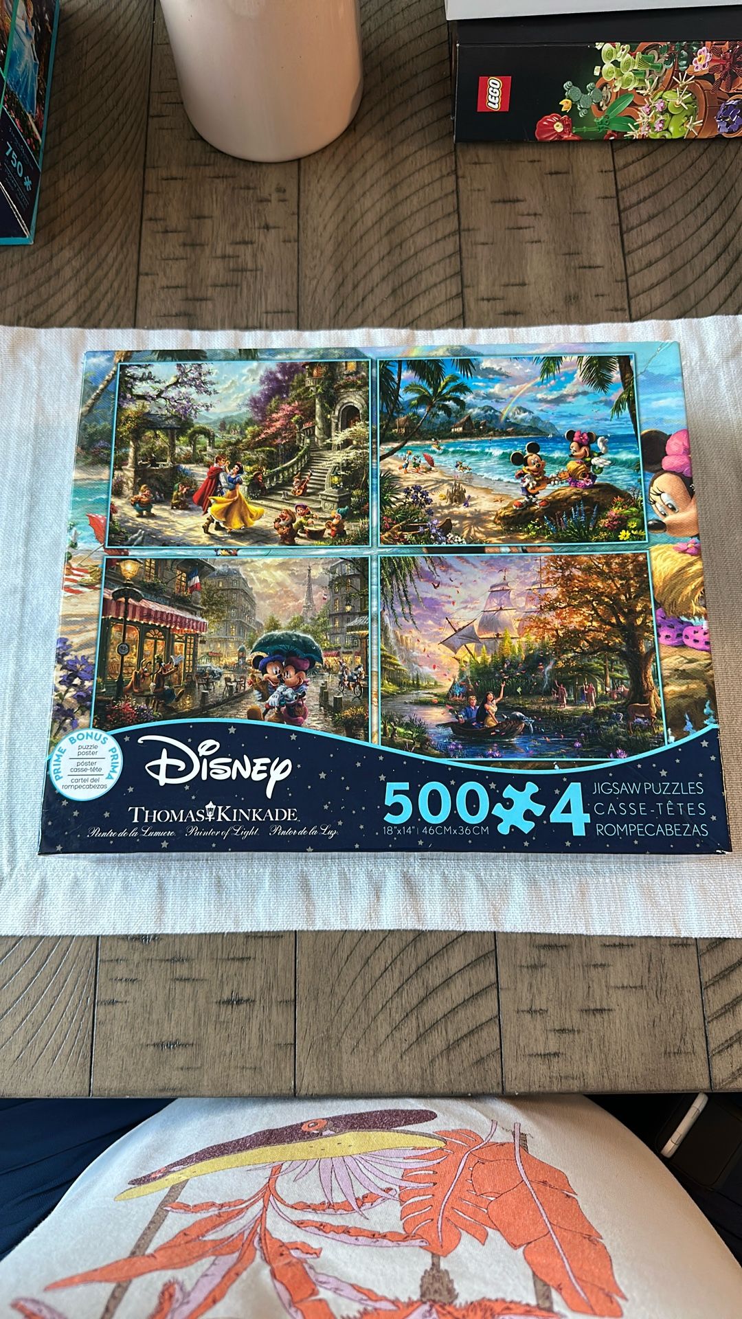 Disney 4 Pack Puzzles