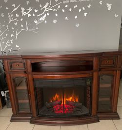 Tv fire stand