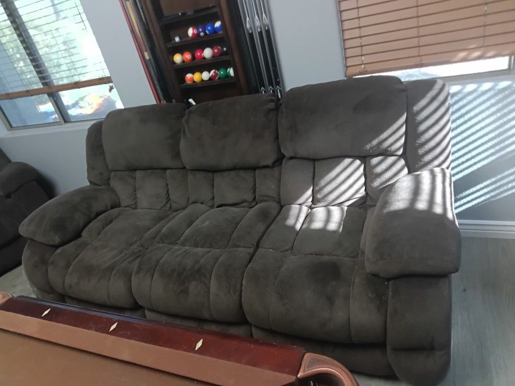 Reclining Sofa And Recliner