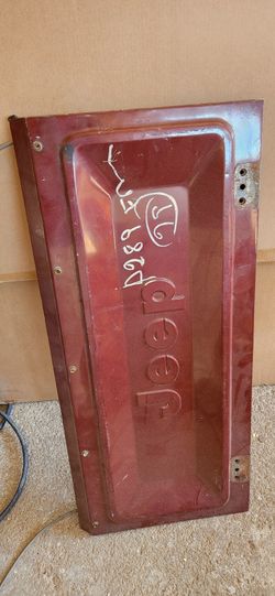 Jeep Cj Tail Gate
