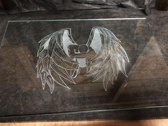 Custom glass etchings