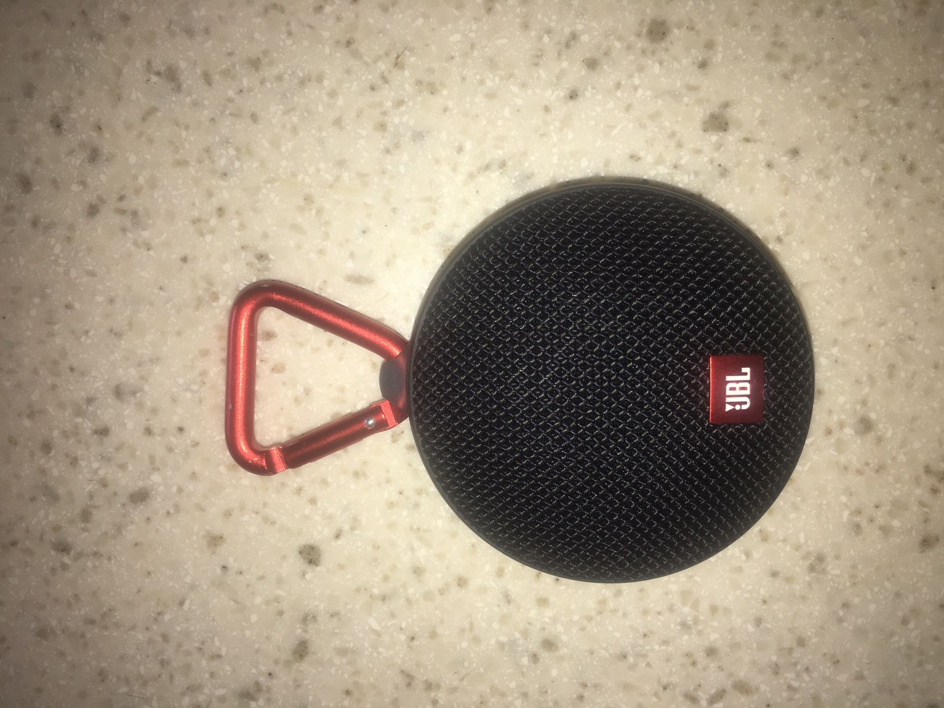 JBL Clip 2 Waterproof Portable Bluetooth Speaker (Black)