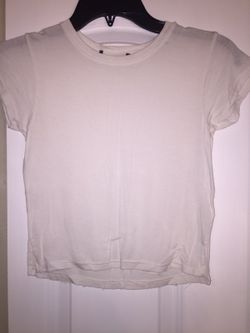 White Crop Top