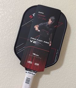 RPM Friction Pro V2 Pickleball Paddle - 16mm