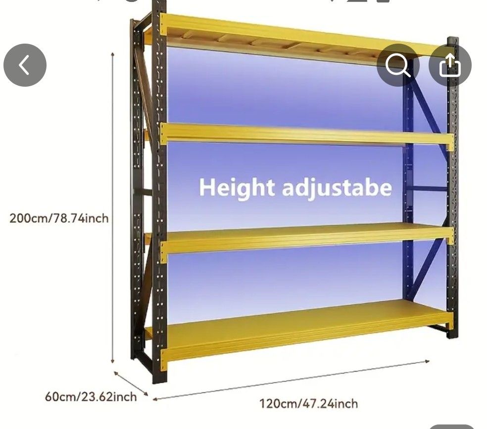 New Storage Rack, Garage Shelving, Extra Large In Lakeside