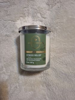 Aromatherapy Candle Stress Relief
