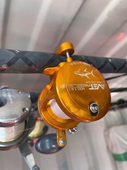Rods, and reels Avet, Shimano, Penn, Diawa
