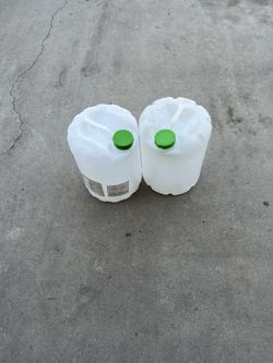 5 gallons Plastic Drums two for $18 Food Grades 