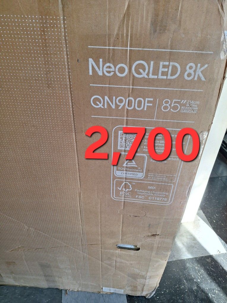 SAMSUNG 85"INCH NEO QLED 8K Q900F