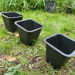 3 Planters for $5.    (6.5 x 6 inches)