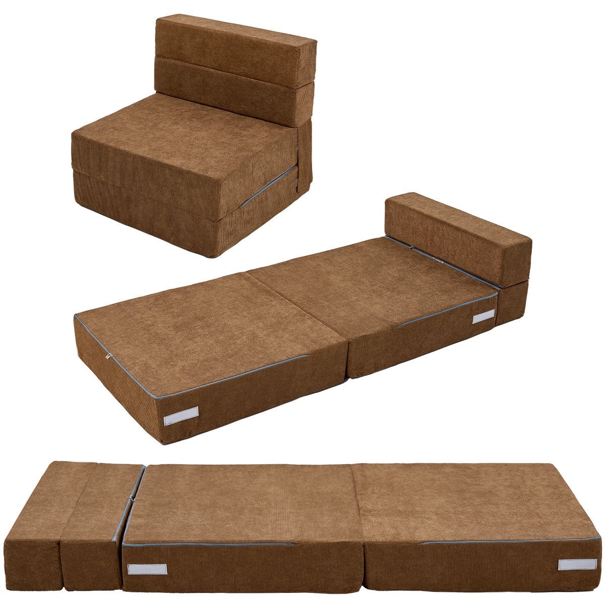  New In Original Sealed Wrap Portable  Folding Floor Sofa Bed Chair  Folding Floor Sofa Bed Chair