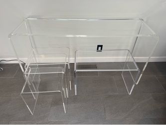 Acrylic Nesting Tables