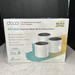 DECO AX1800 Mesh WiFi System For Sale! 