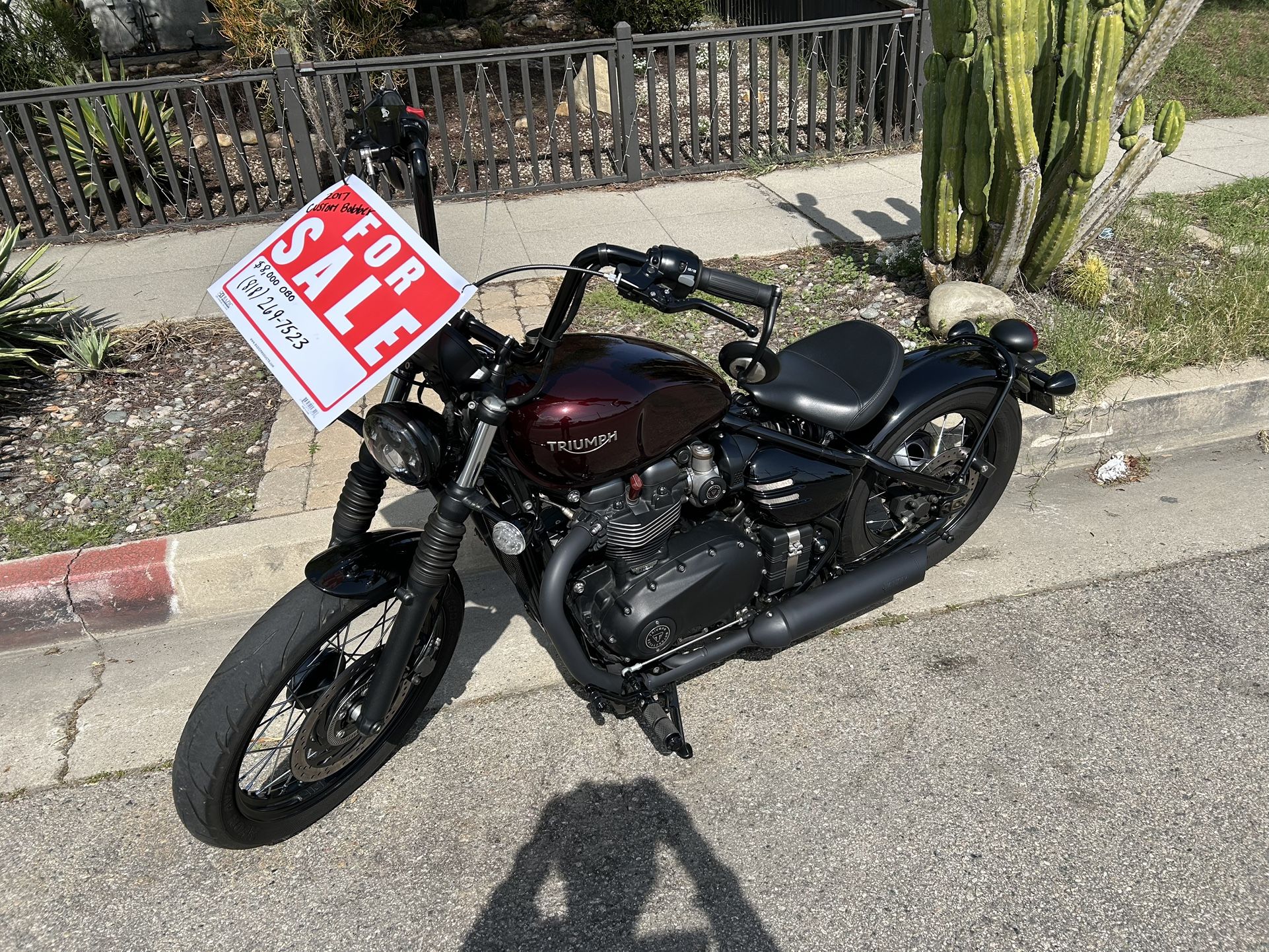2017 Triumph Custom Bobber