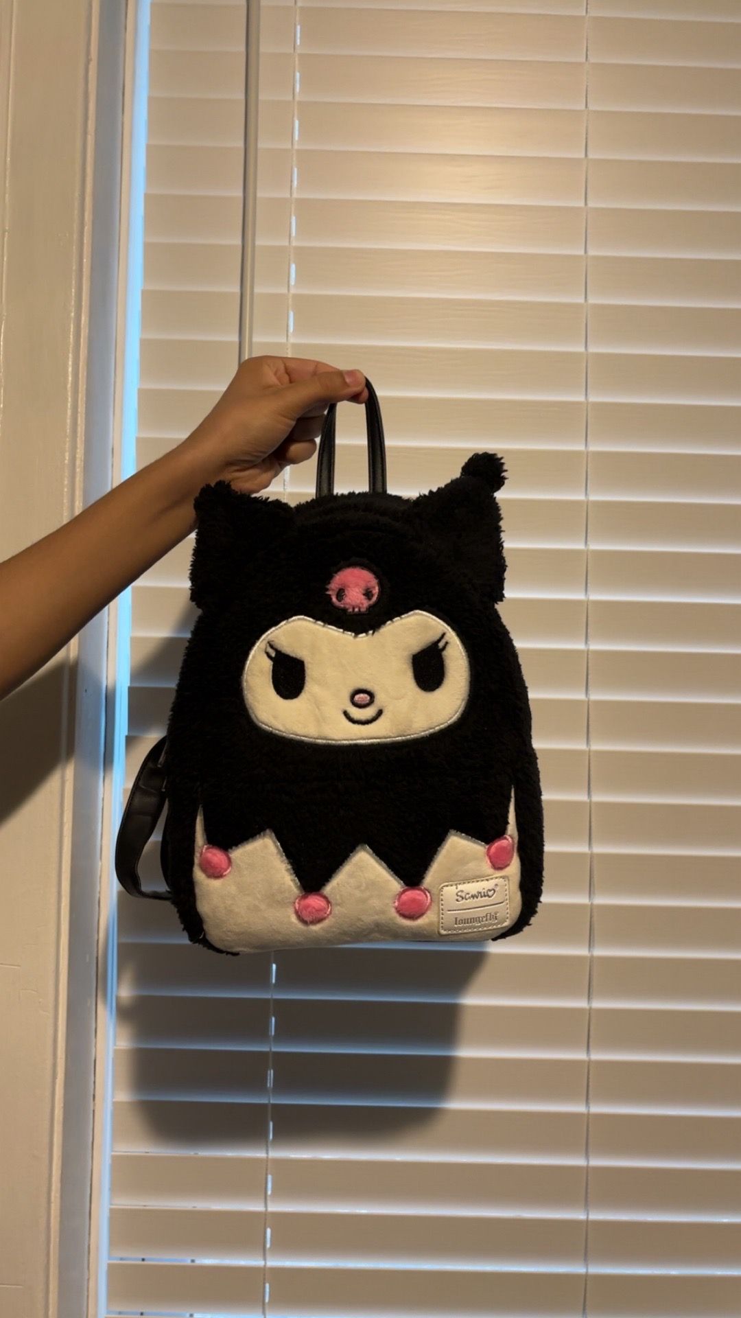 Sanrio kuromi loungefly backpack and tote bag