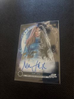 2026 WWE TOPPS COSMIC BLACK REFRACTOR AUTO