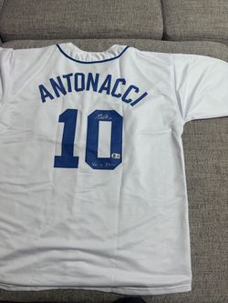 Sam Antonacci Signed Autograph Custom Jersey-Beckett Coa- Team Italy Chicago