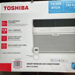 Toshiba Air Conditioner @ 14500 BTU ‘s