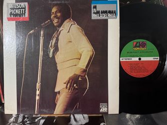 Wilson Pickett in Philadelphia excellent condition
