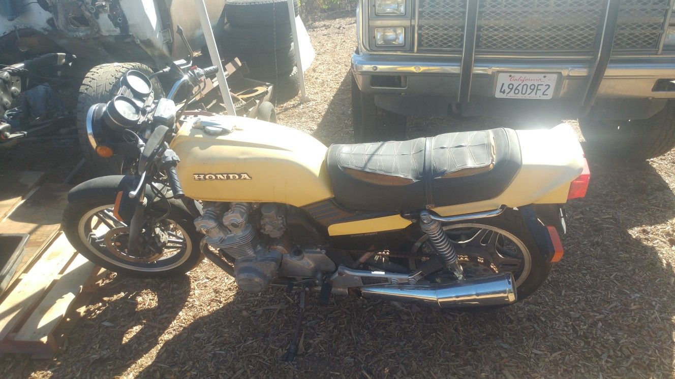 1981 Honda 750 super sport