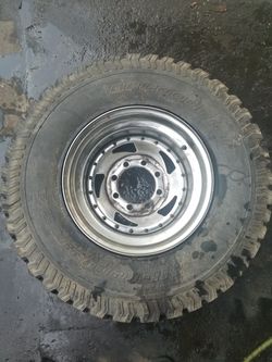 16 inch tire and wheel!