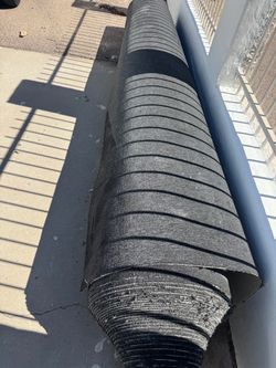 Carpet Large Rolled Dark Gray carpet 12’x100’