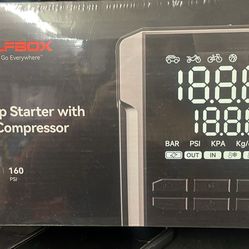 Jump Starter With Air Compresor