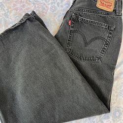Women’s Levi Baggy Wide Leg Jeans | Size 30