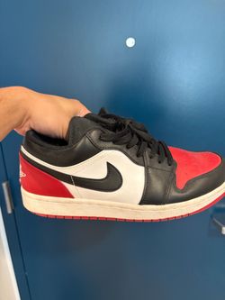Jordan 1 Low Bred Toe