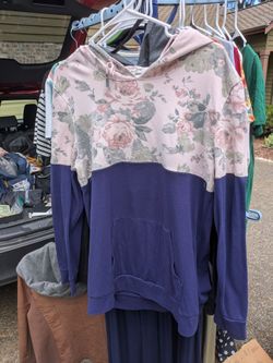 Zipper nursing shirts and one long sleeve nursing shirt