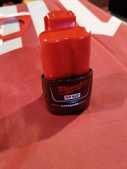 Milwaukee M12 2.0 battery