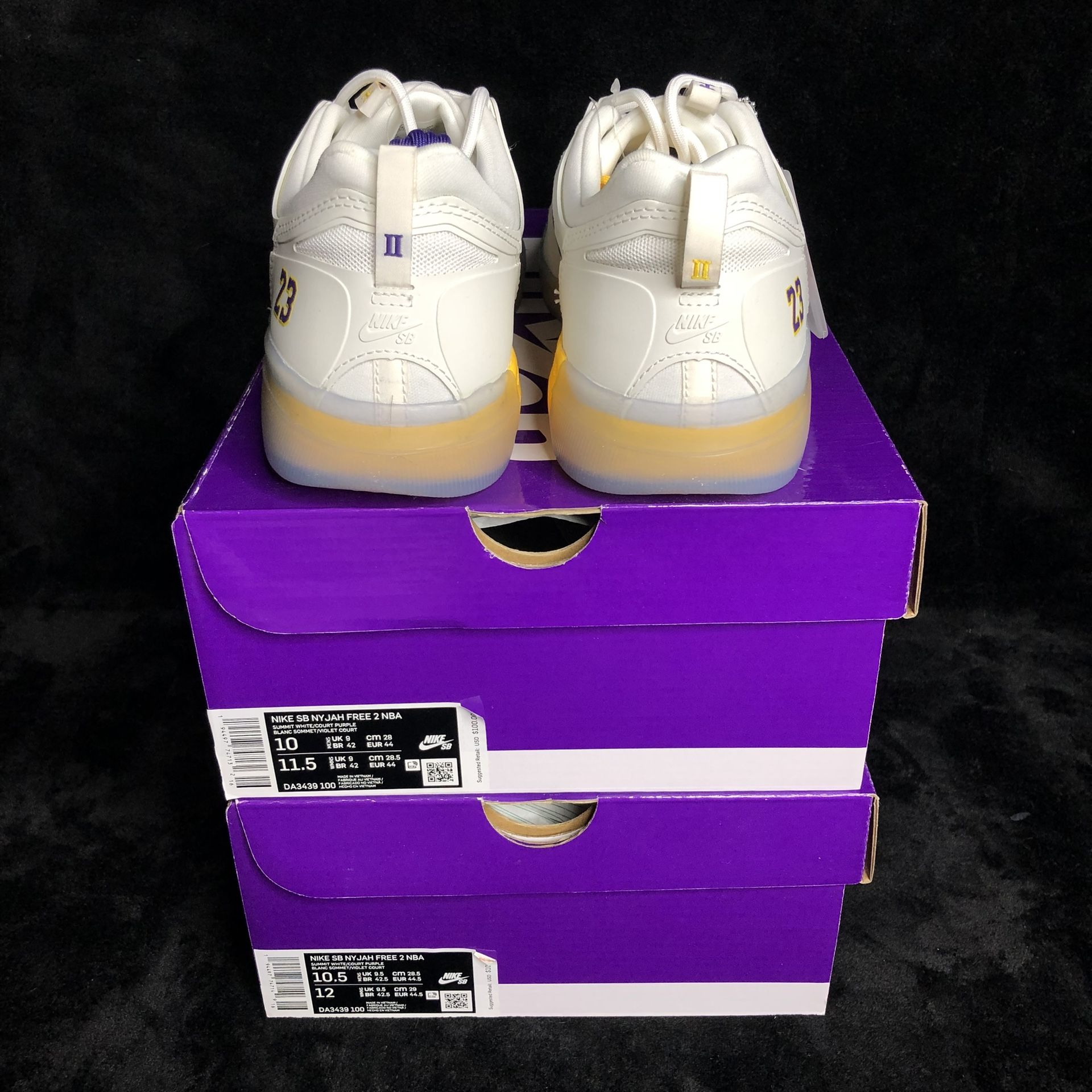 Nike sb nba Nyjah free 2 lakers