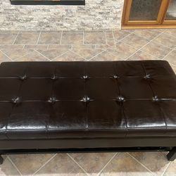 Coffee Table With Storage Bench