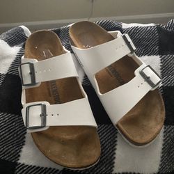 Birkenstocks Womens Size 41(10) White