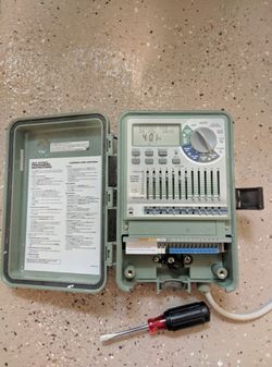 Orbit garden irrigation system 12 zones