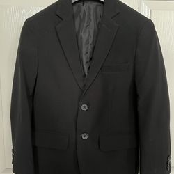 Van Heusen Flex Black Blazer / Suit Jacket  (Coat)– Size 8 – Excellent Condition