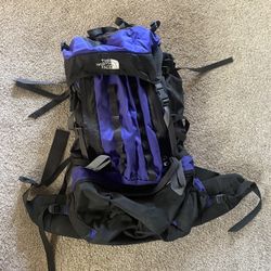 Large The North Face Camping Hike Backpack