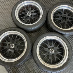 Weld Racing Wheels (5x4.75) W/ Nitto Tires Fits Classic Chevy 