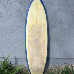 5’9” 7S Superfish Surfboard With Bag And Fins