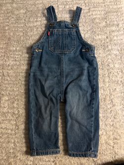 Levi baby denim overalls