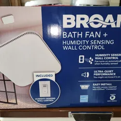 Broan bathroom fan