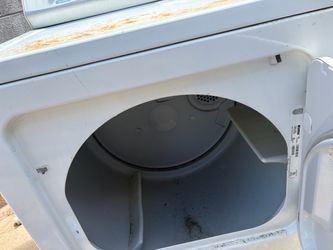 White Front-Load Clothes Dryer