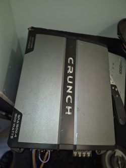 Car amplifier