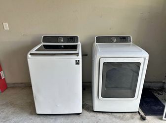 Washer and dryer